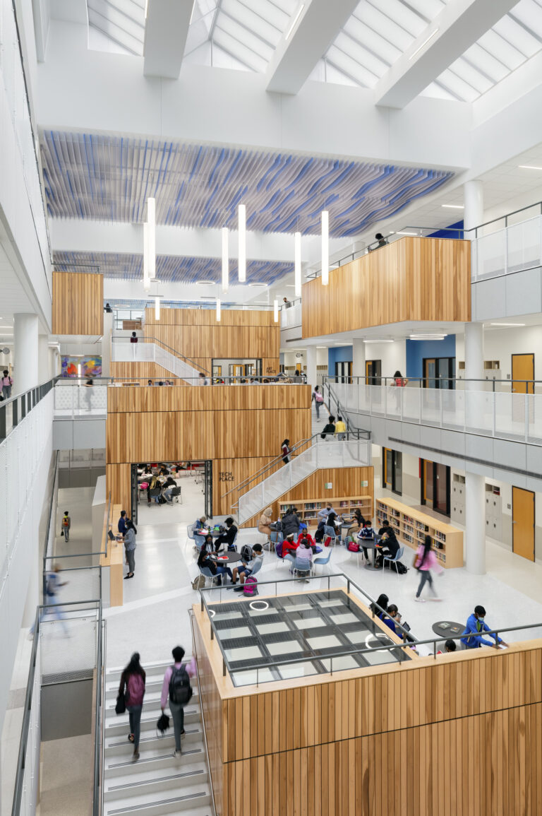 Benjamin Banneker Academic High School Perkins Eastman DC